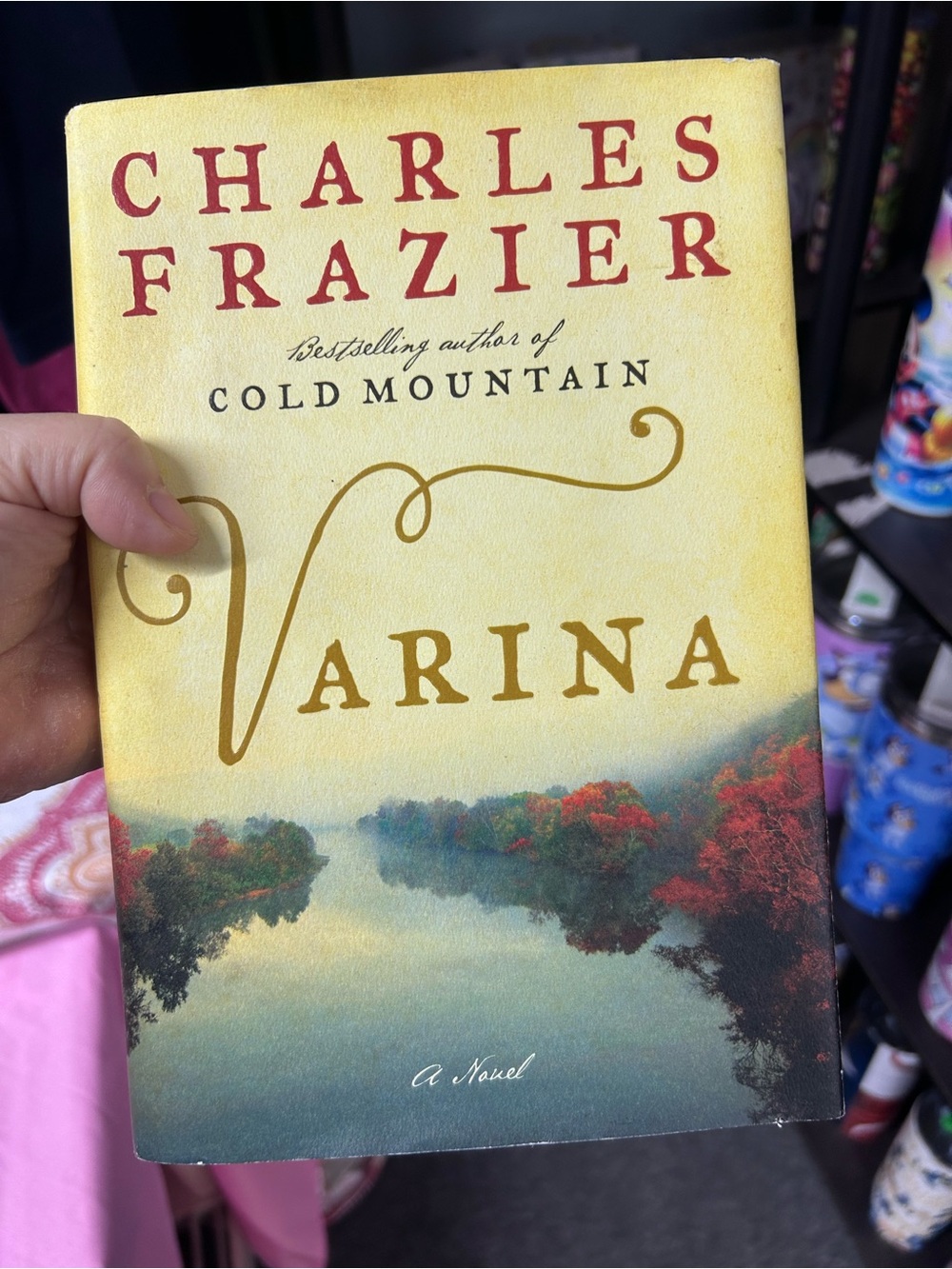 Varina - Yellow Hardcover Novel/see second picture